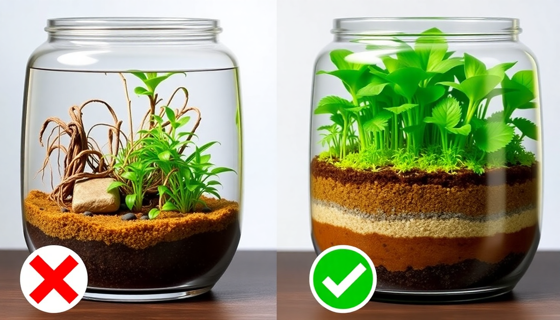 Les 5 erreurs à éviter quand on débute un terrarium végétal - LeTerrarium