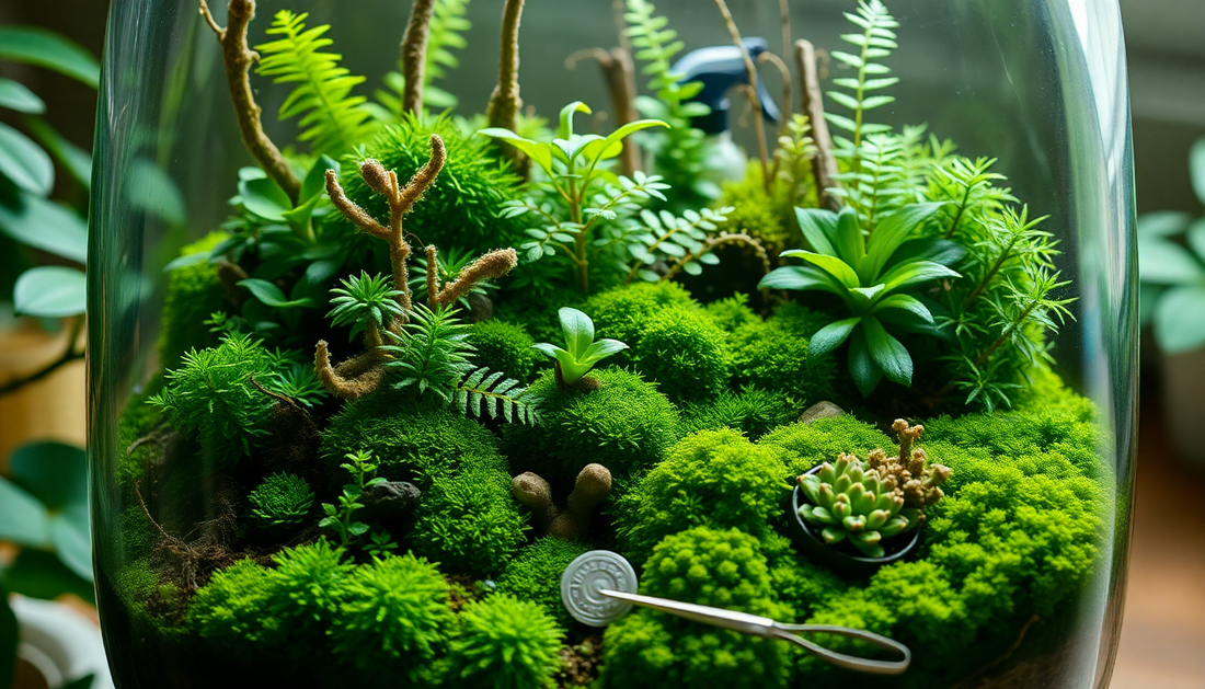 Comment entretenir un terrarium végétal au quotidien ? - LeTerrarium