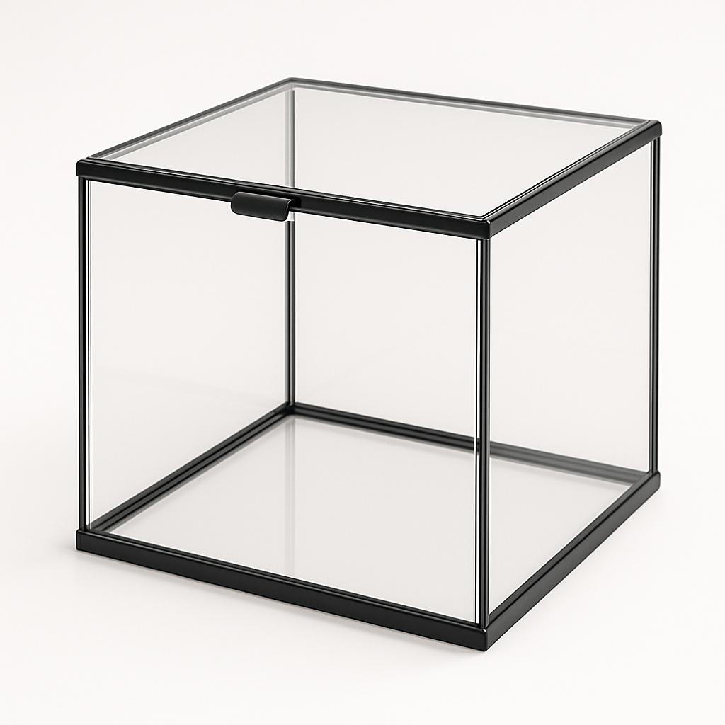 Terrarium en verre