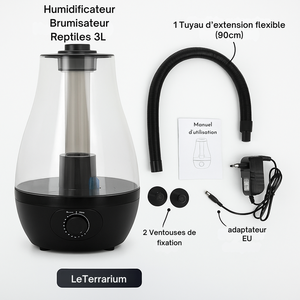 Humidificateur Brumisateur Reptiles 3L – Terrarium