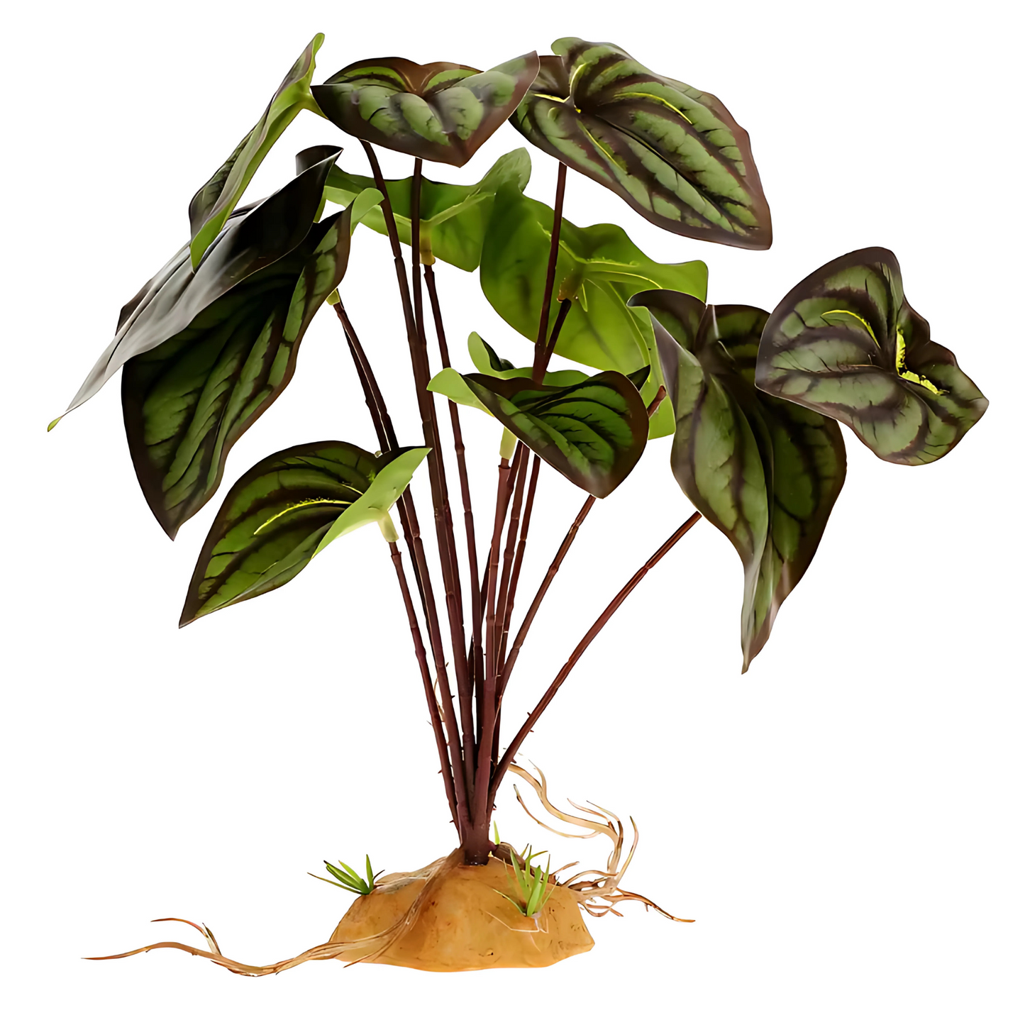 Plante Tropicale pour Terrarium – Feuillage Artificiel Réaliste