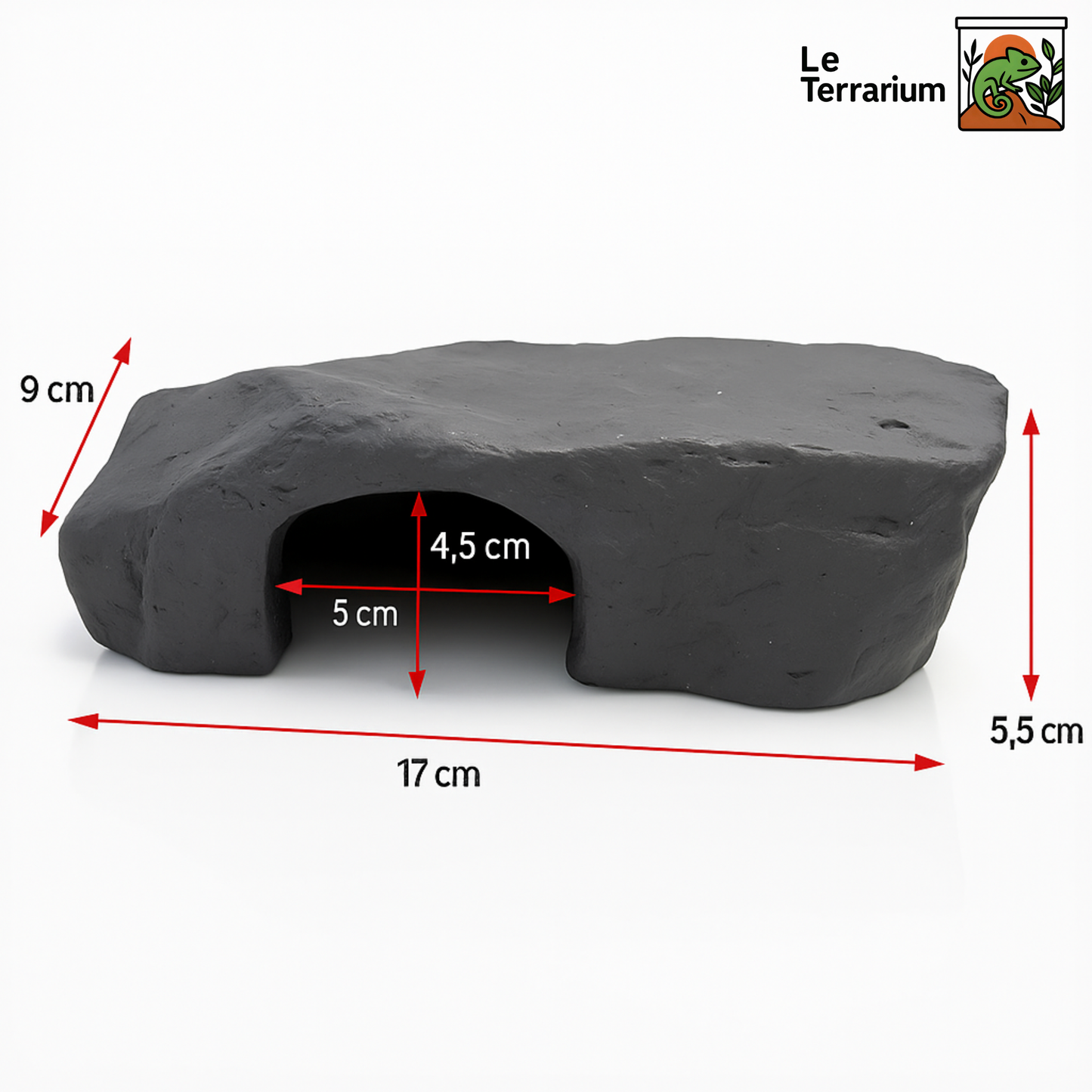 Accessoire Terrarium – Grotte et Rampe de Plateforme pour Tortue
