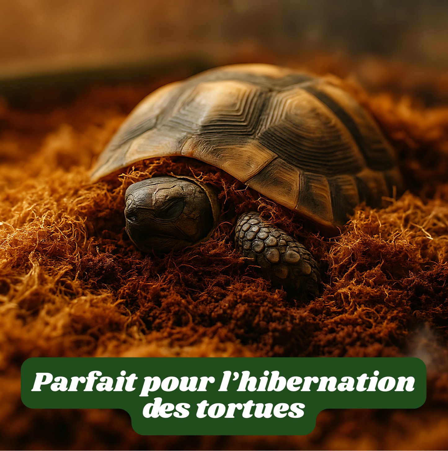 Kit- Fibre de Coco pour Terrarium et Mousse de Sphaigne
