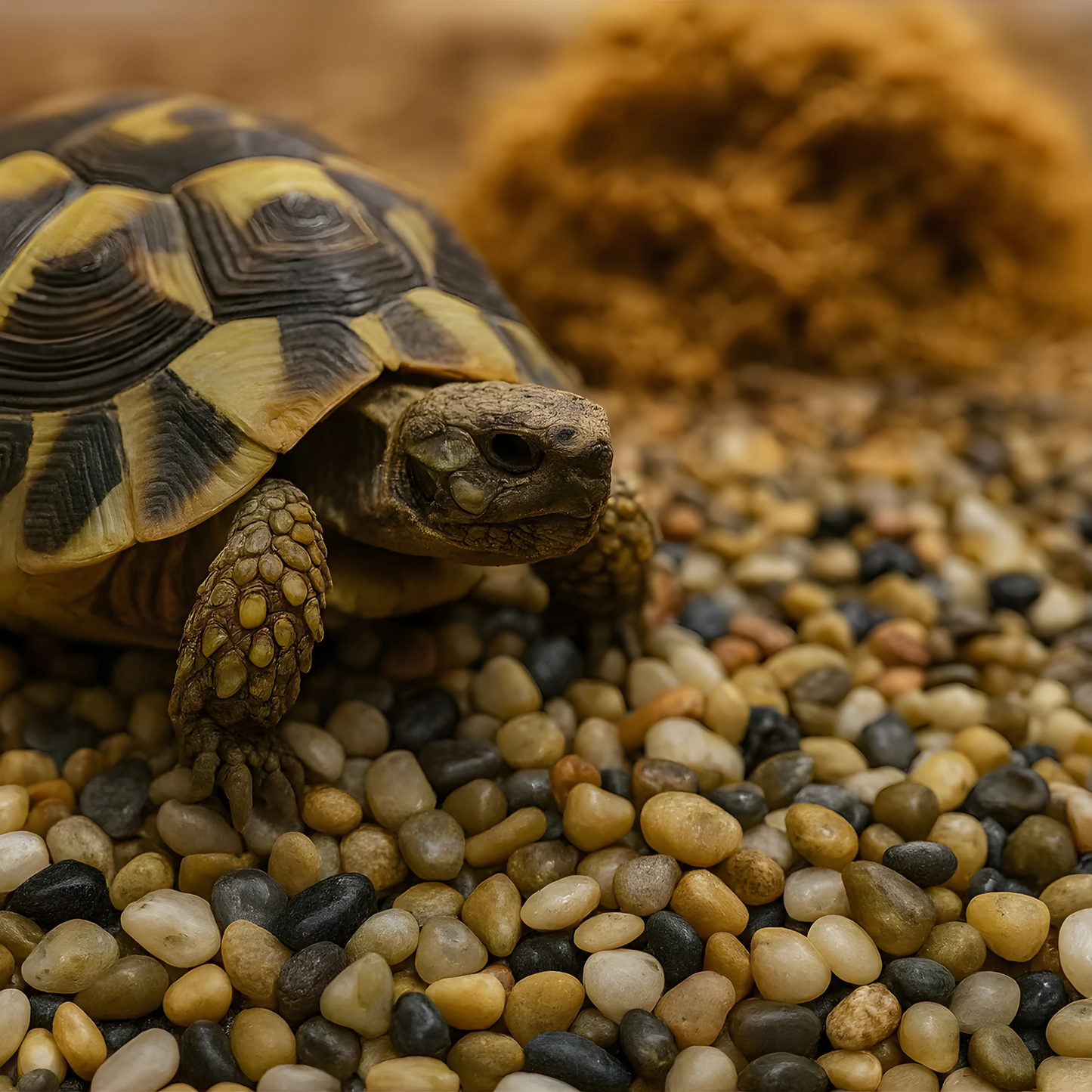 Substrat intérieur tortue: sans poussière/anti-ingestion/anti-odeurs
