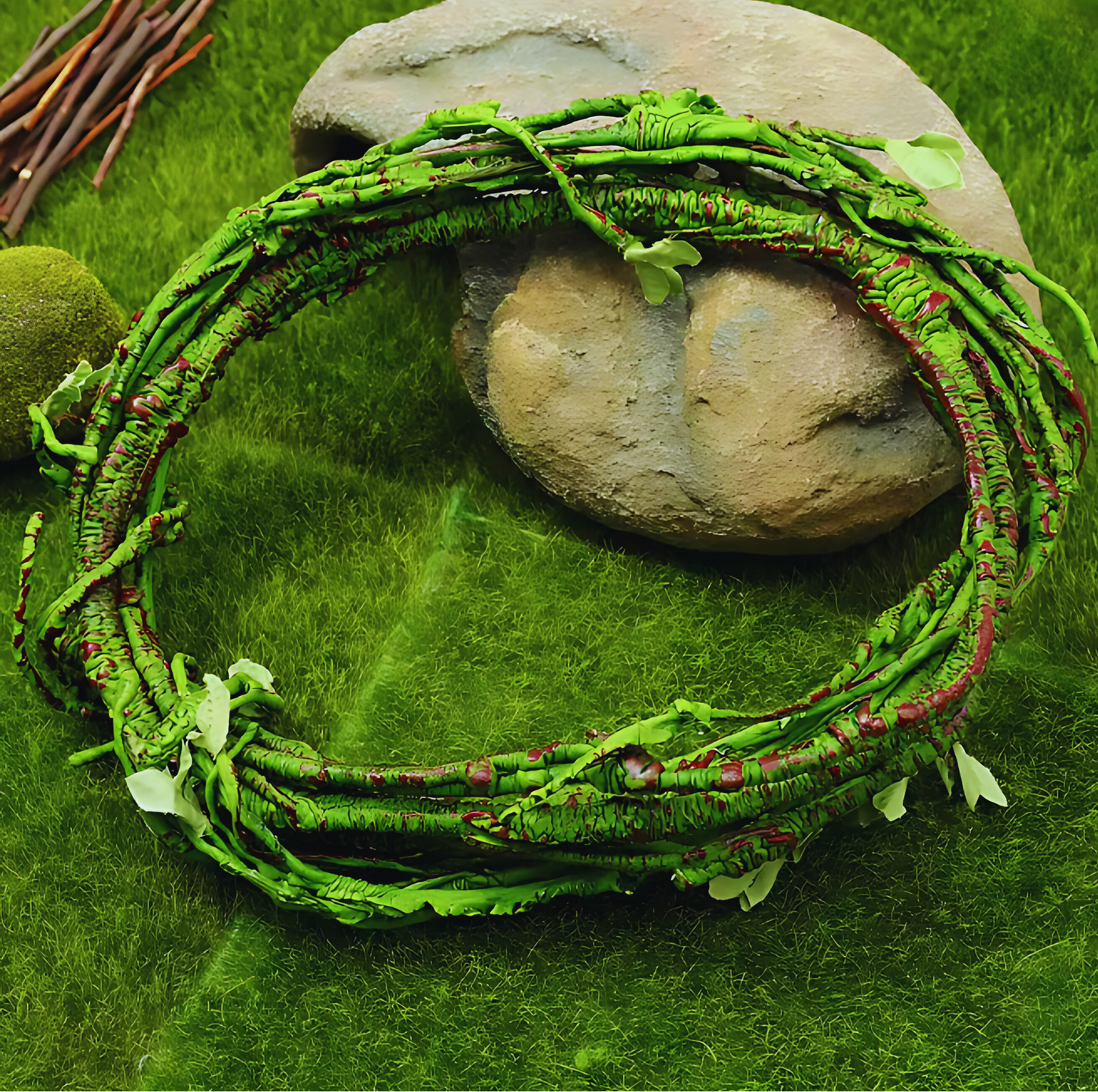 Liane Artificielle Souple pour Terrarium