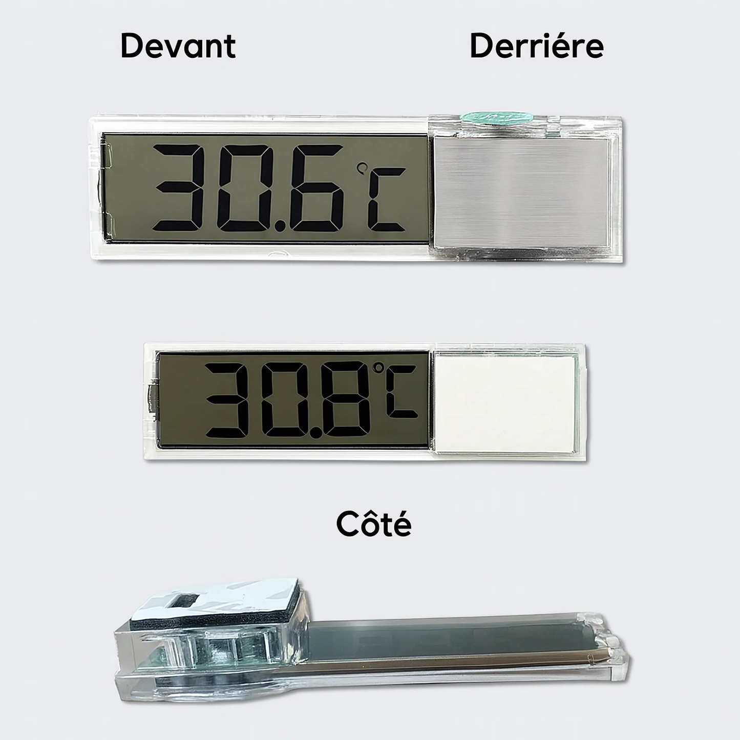 Thermomètre Électronique LCD pour Terrarium – Affichage Digital