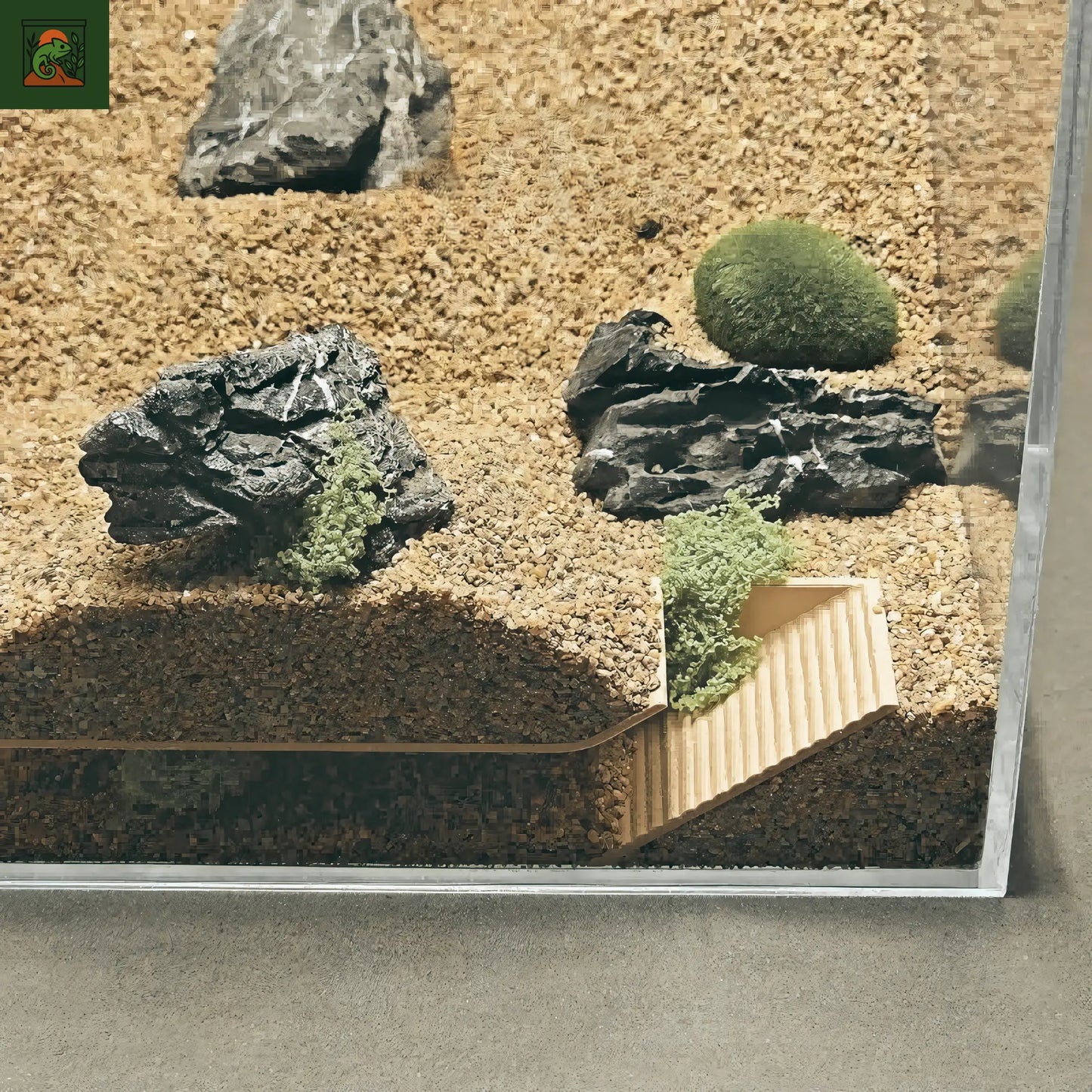 Abris souterrain pour reptile et amphibien – Cachette pour terrarium