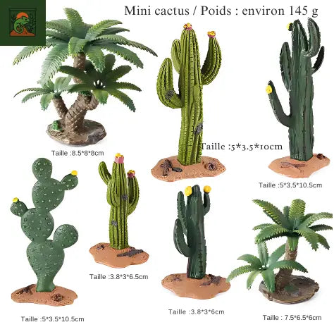 Accessoires pour Terrarium Miniatures en PVC