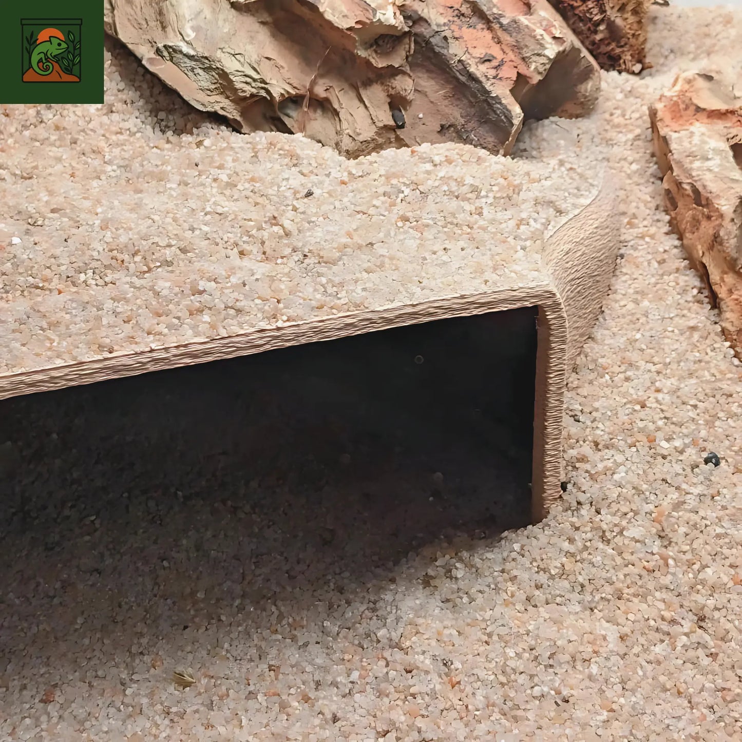 Cachette de Grotte Souterraine pour Terrarium