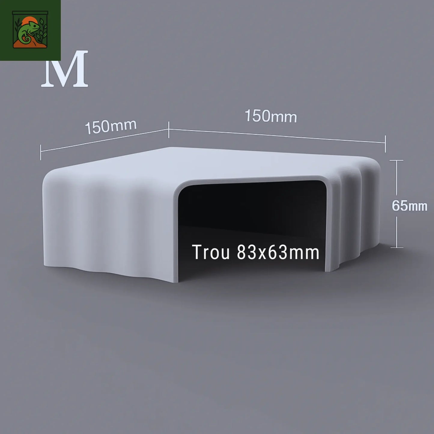 Cachette de Grotte Souterraine pour Terrarium