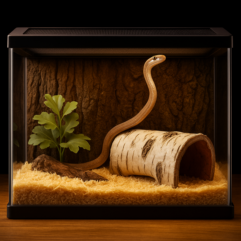 Abri Naturel pour Terrarium – Cachette Tronc de Bois
