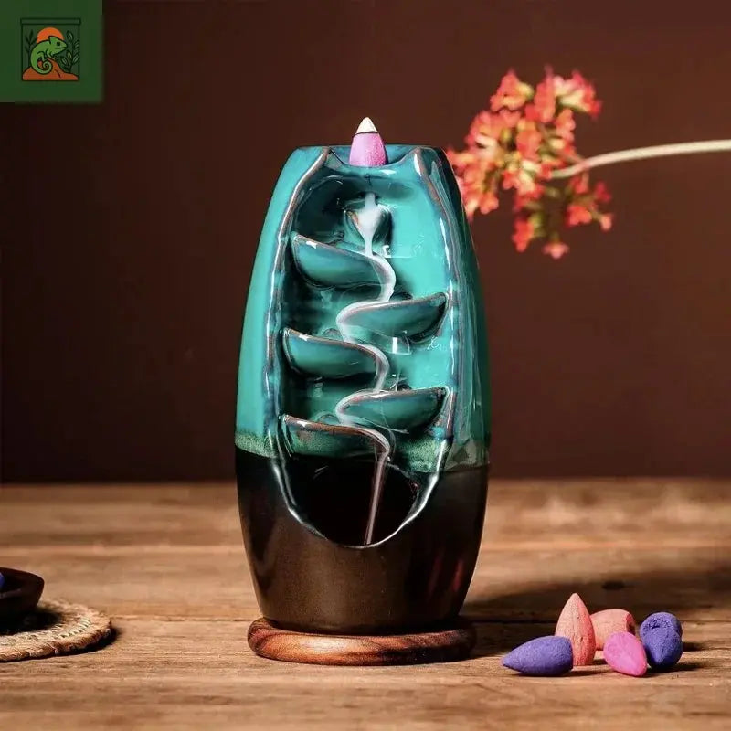 GBBMA-Bâtonnets d'encens à reflux mixtes naturels, 6 arômes uniques pour l'aromathérapie et la purification en intérieur