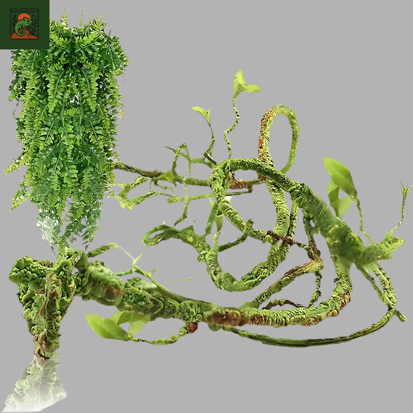 Feuilles de Vigne Suspendues pour Terrarium – Décor Jungle