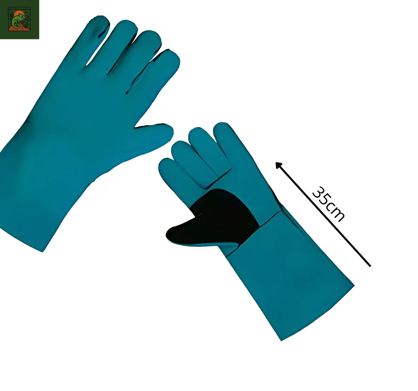 Gants de Protection Anti-Morsure en Cuir pour Terrarium