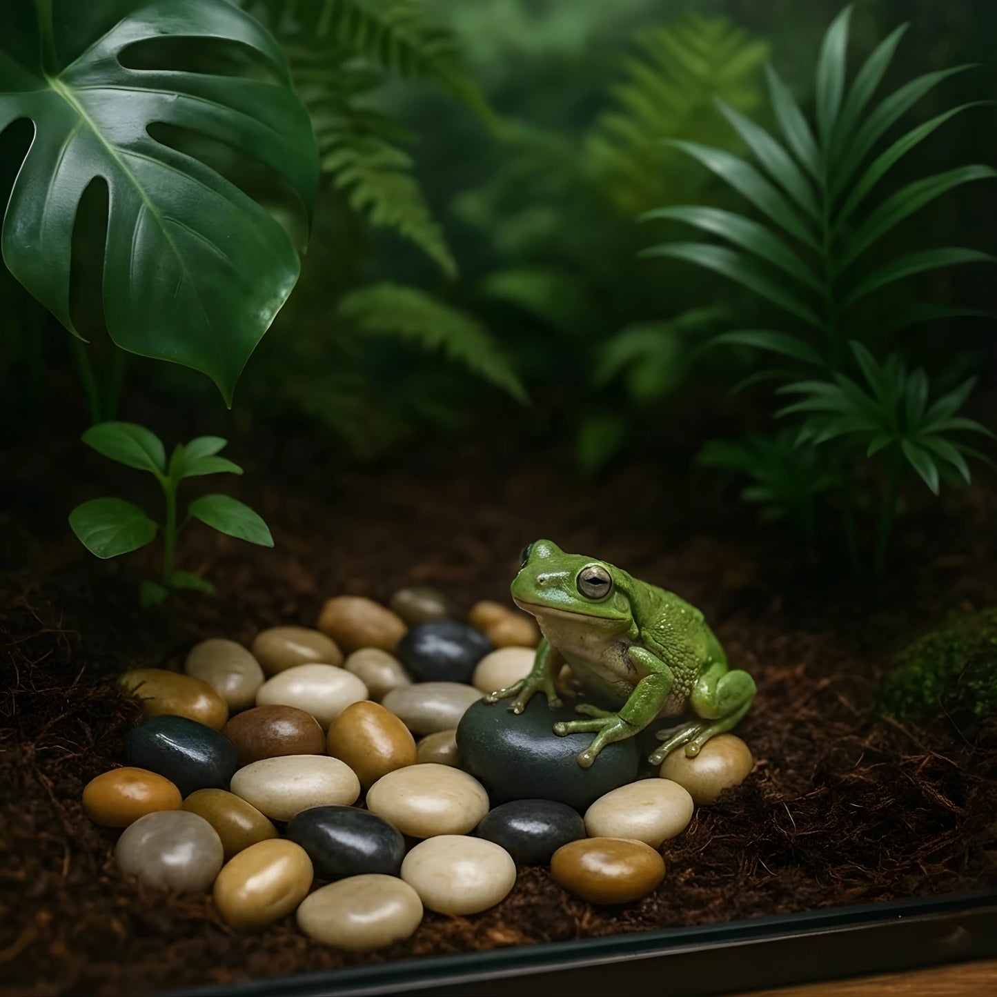 Gravier Naturel pour Terrarium