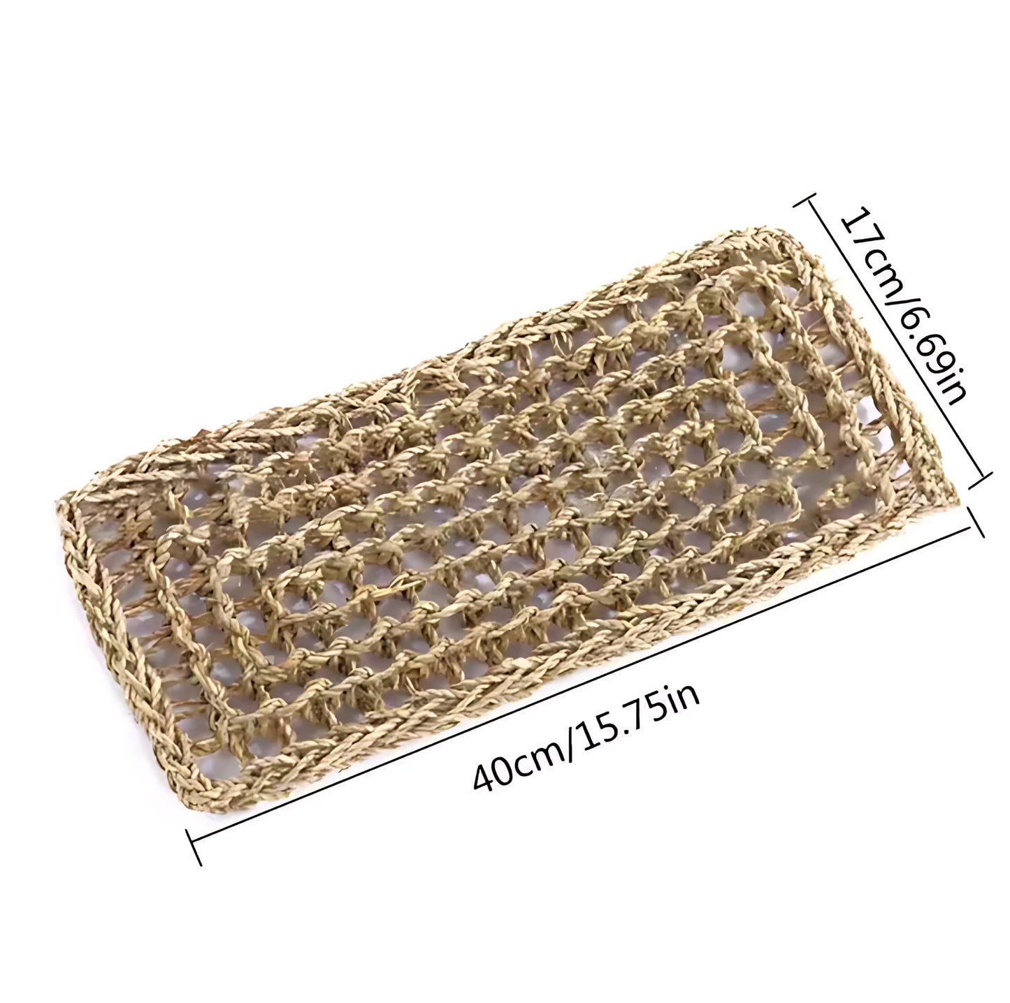 Hamac pour Reptile Ultra-Confort – Fibres Naturelles & Ventouses