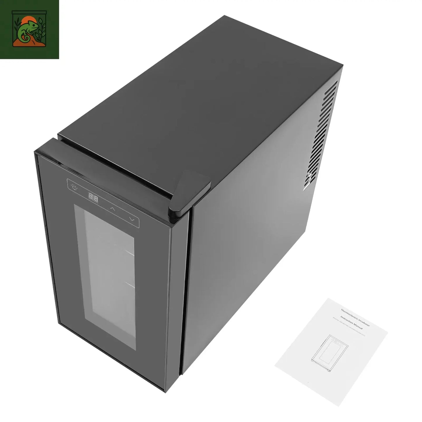 Incubateur de laboratoire numérique pour l'éclosion des œufs de reptiles, capacité de 23 L, écran LED, température réglable, refroidissement par air pour un résultat optimal