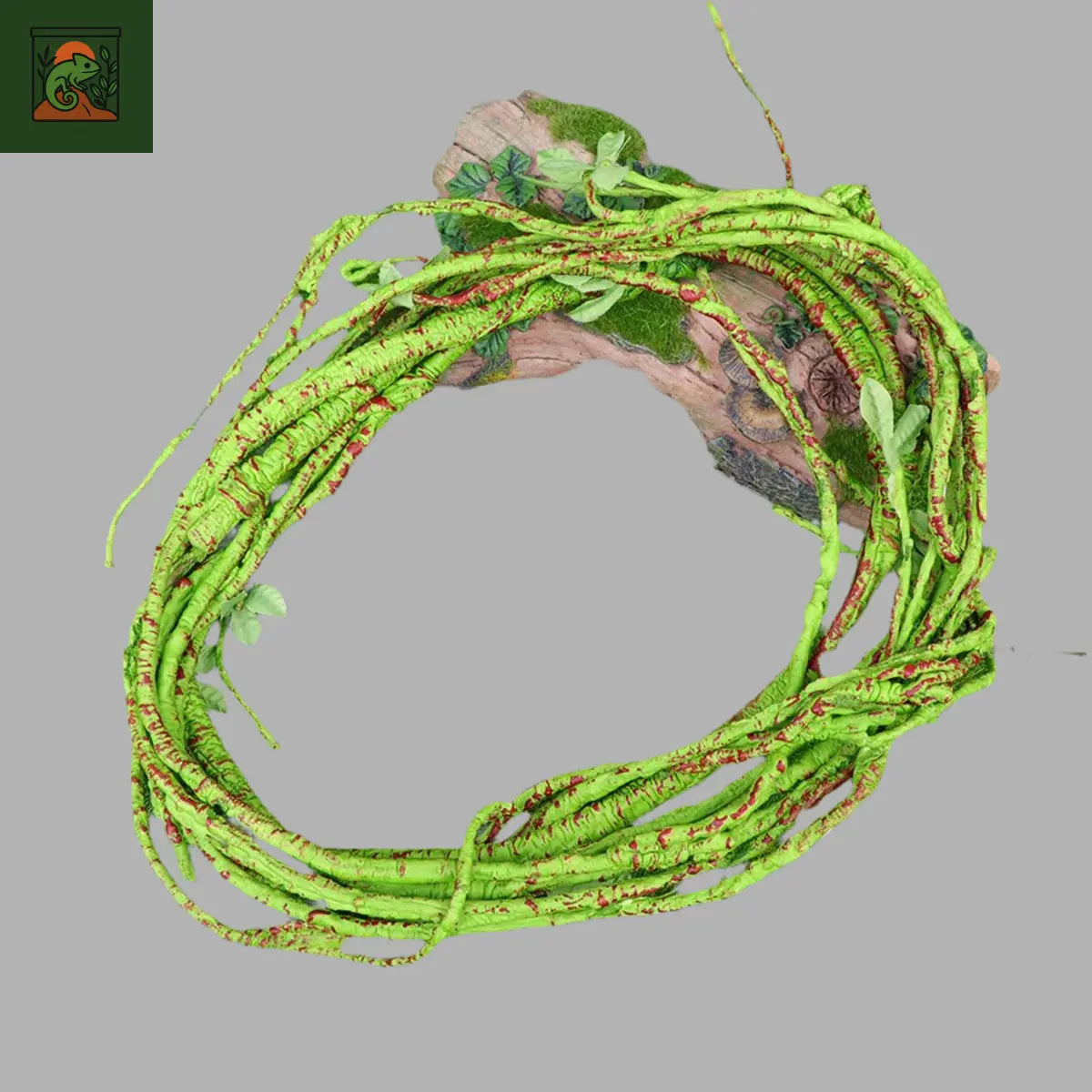 Liane Artificielle Souple pour Terrarium – Rattan Jungle pour Reptiles (160 cm) - LeTerrarium