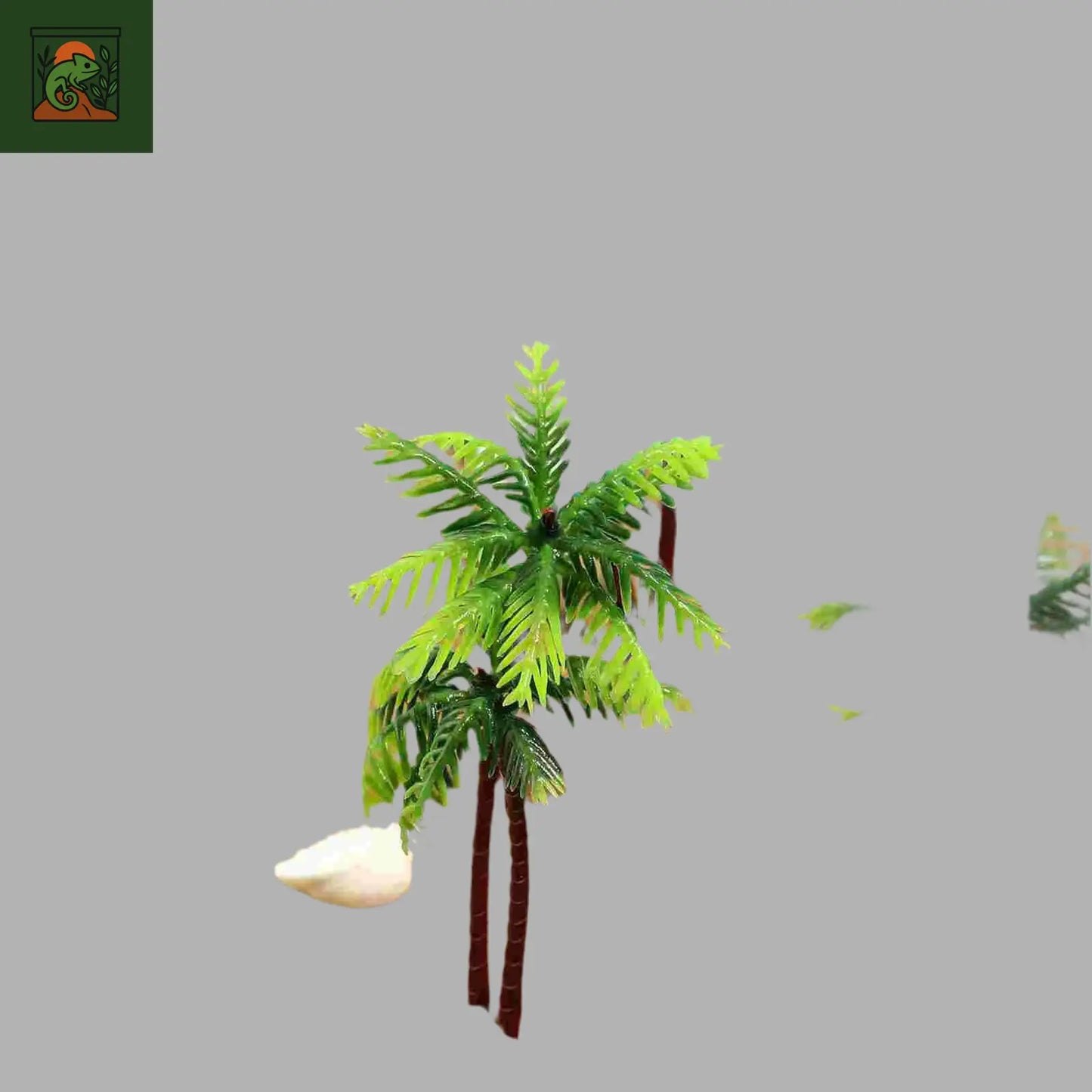 Lot de 5 Mini Palmiers Artificiels pour Terrarium – Décor Tropical en Plastique - LeTerrarium
