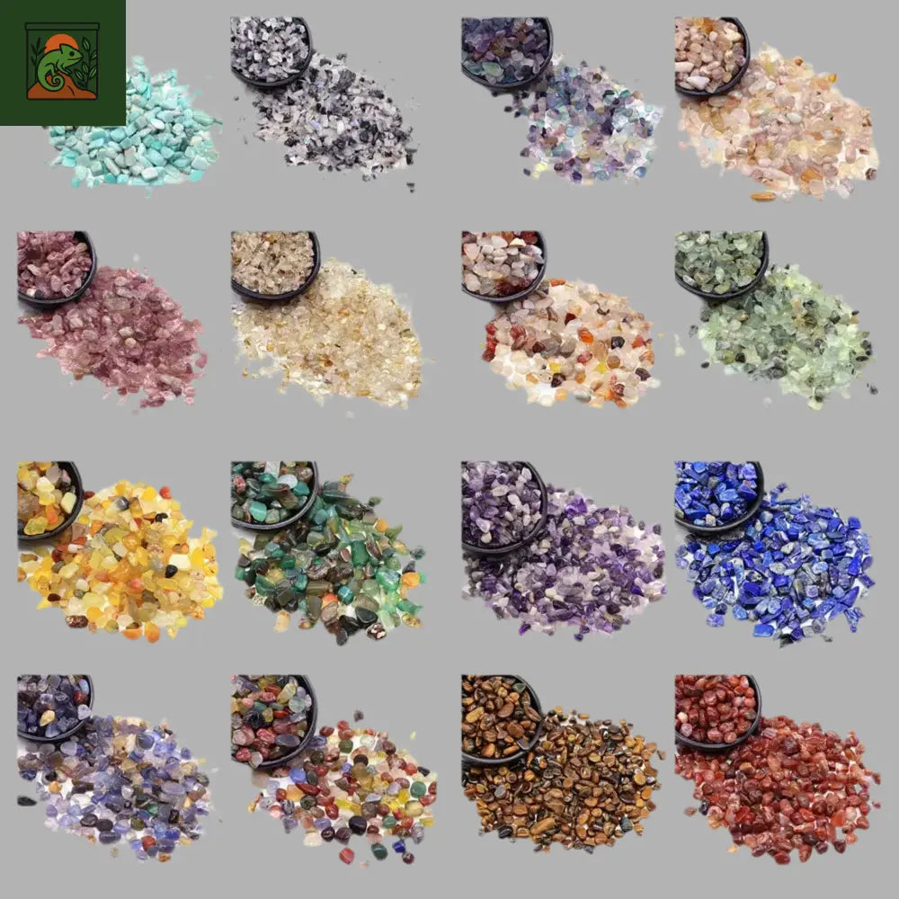Pierres Naturelles et Cristaux pour Terrarium