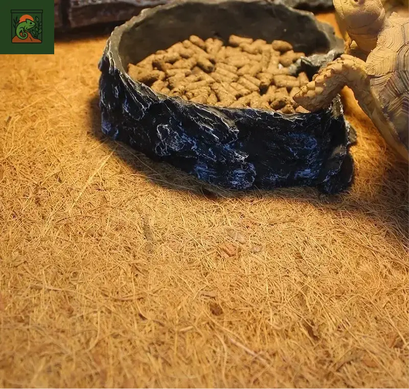 Tapis en Fibre de Coco Naturelle pour Reptiles