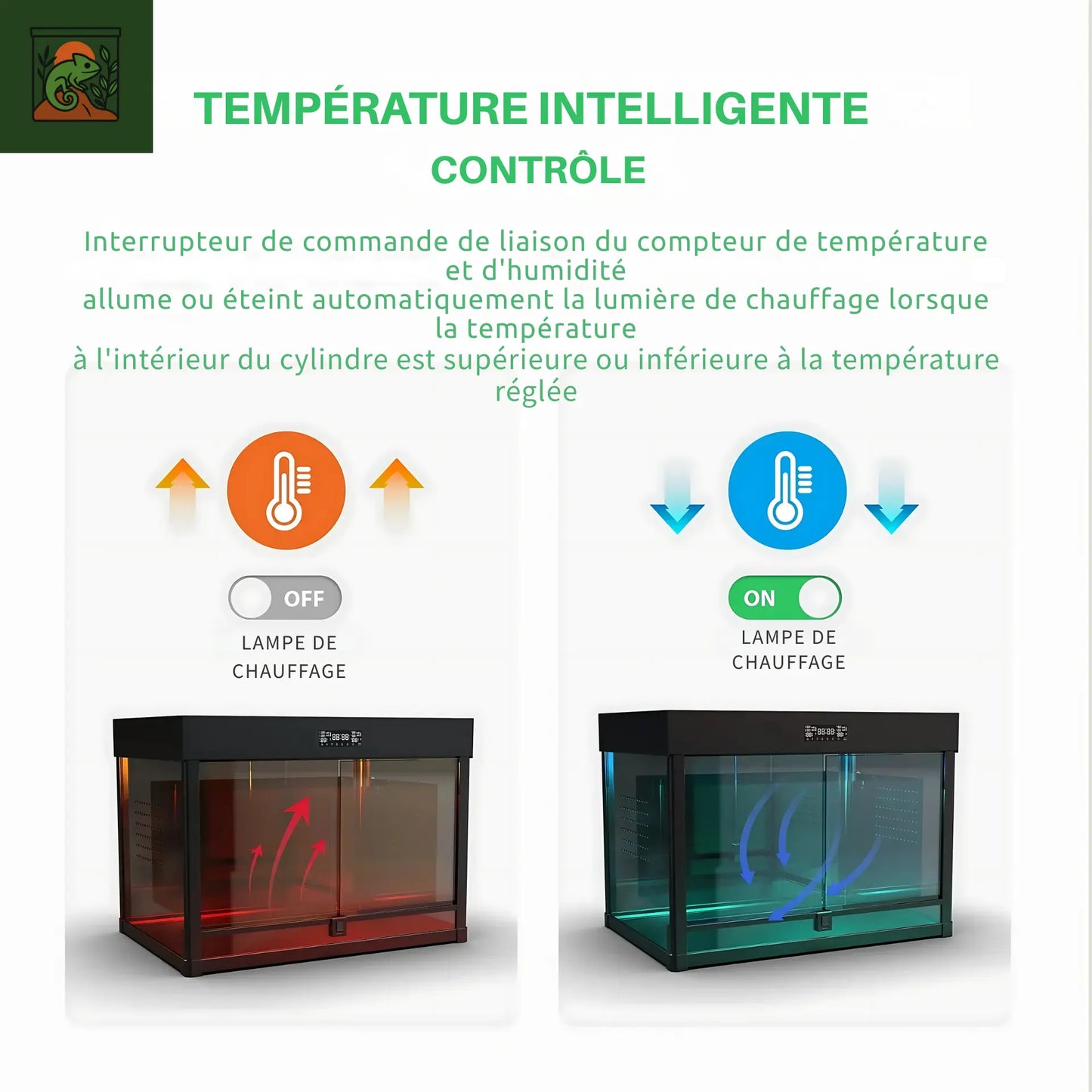 Terrarium Intelligent Nouvelle Génération