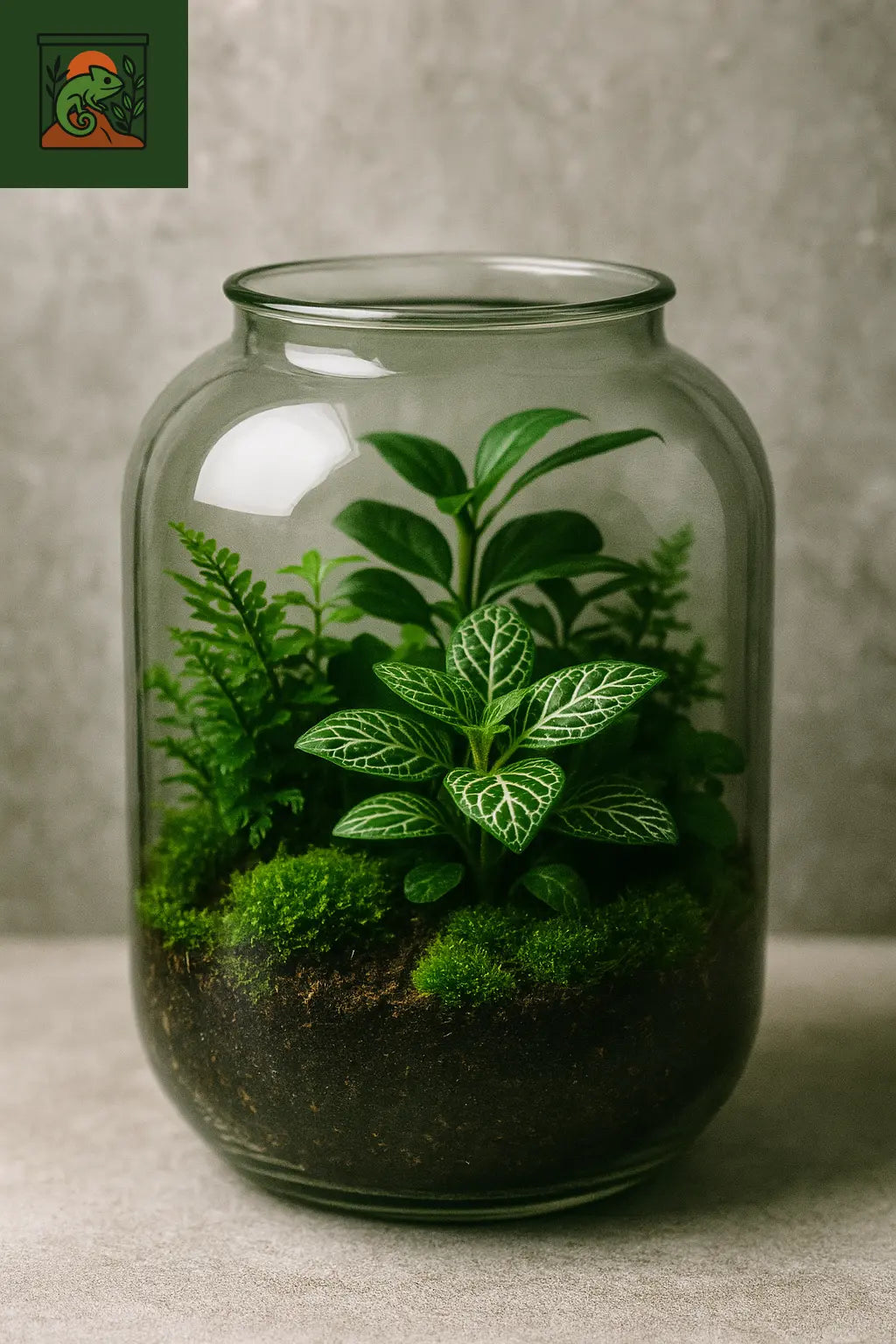 Terrarium Plante Micro-Paysage en Verre