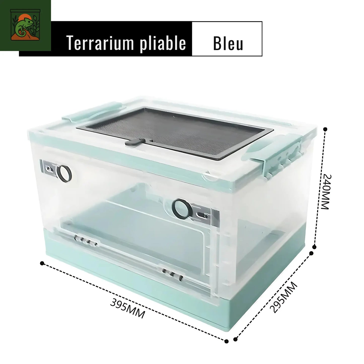 Terrarium Pliable Reptiles – Boîte d'Élevage Transparente
