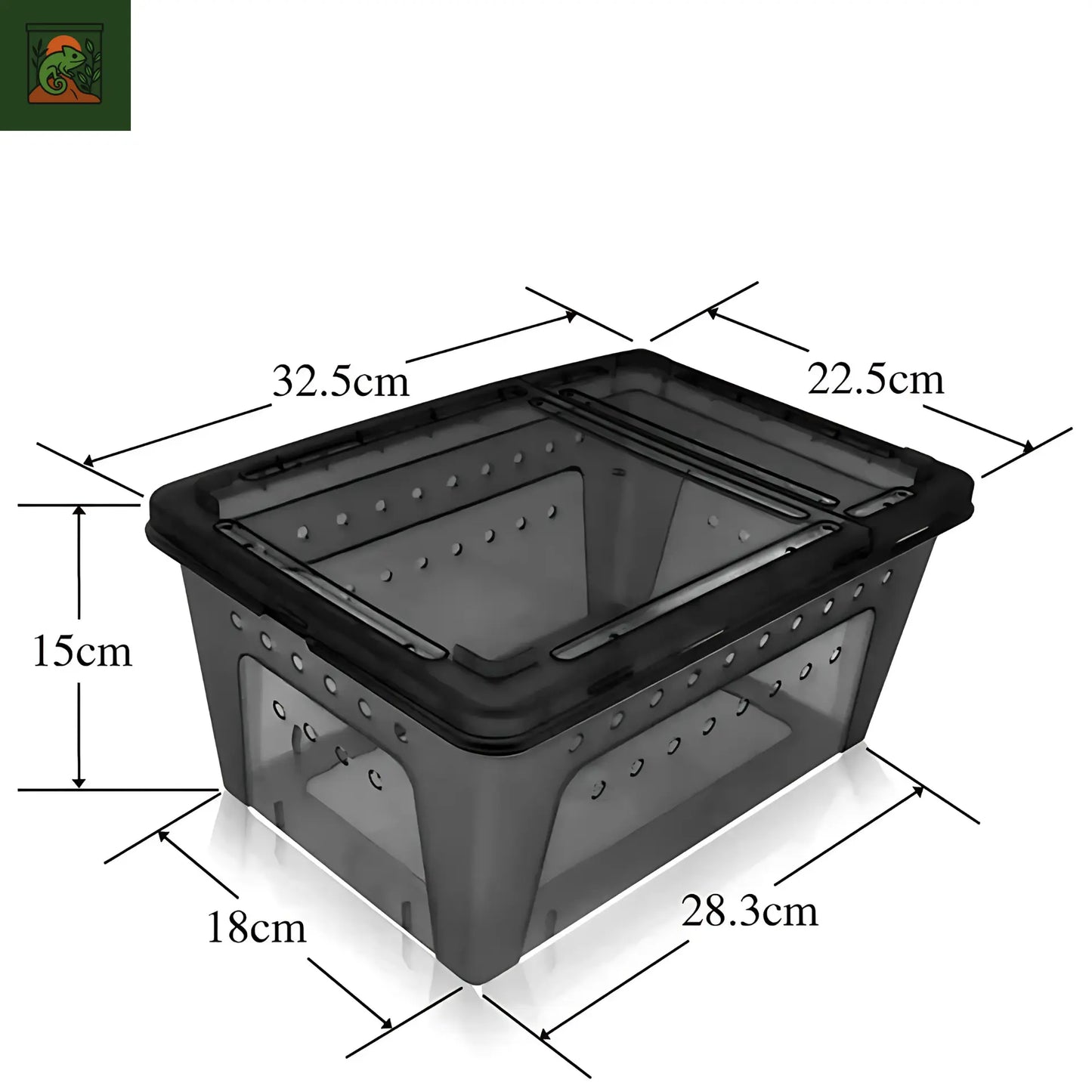 Terrarium d’élevage en plastique transparent