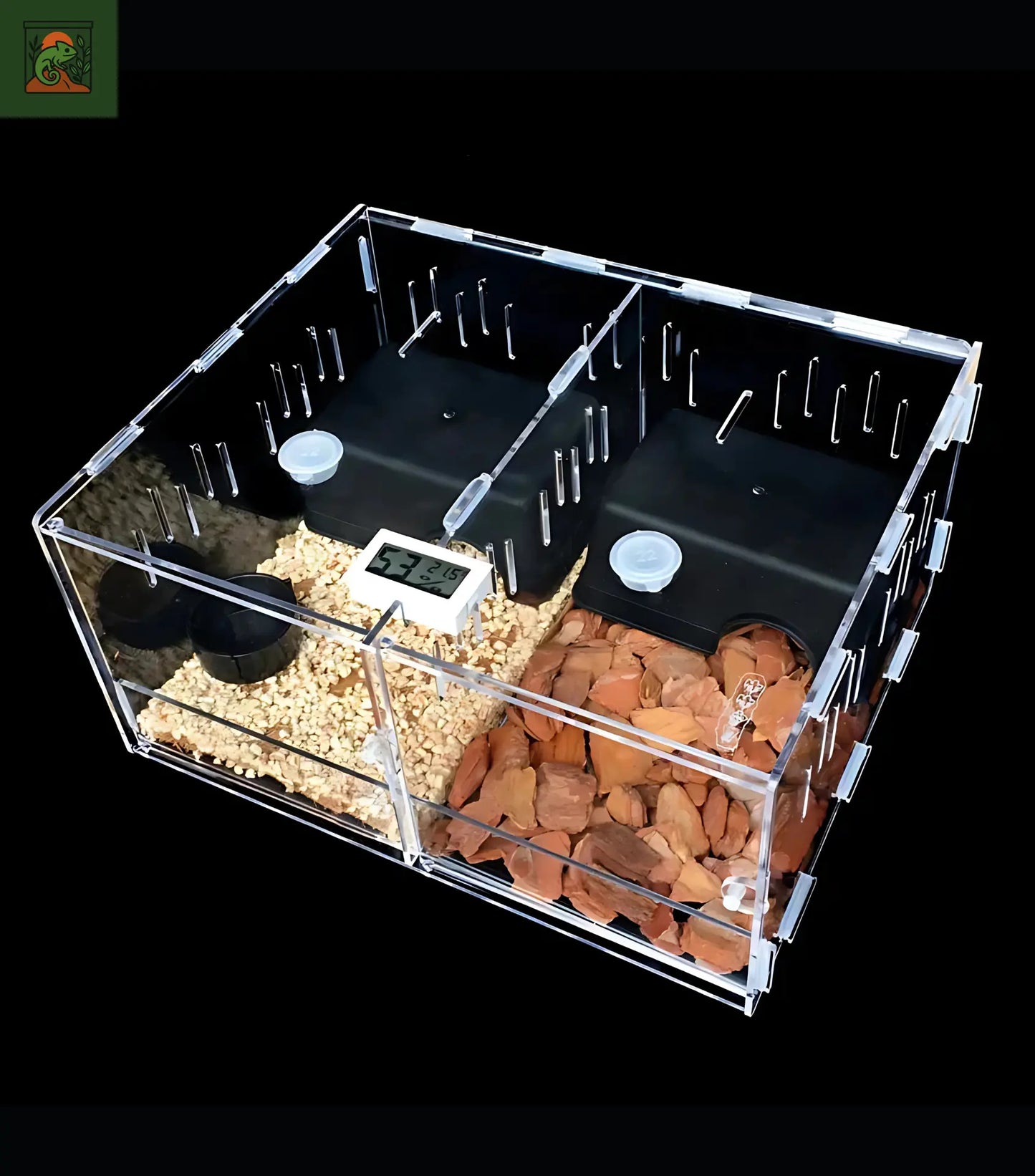 Terrarium en Acrylique Multi-Compartiments