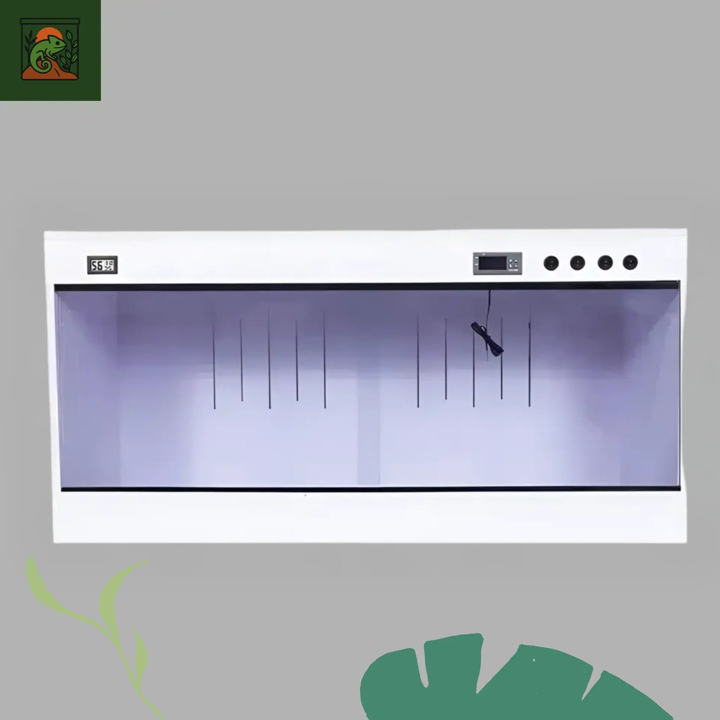 Terrarium en PVC Blanc