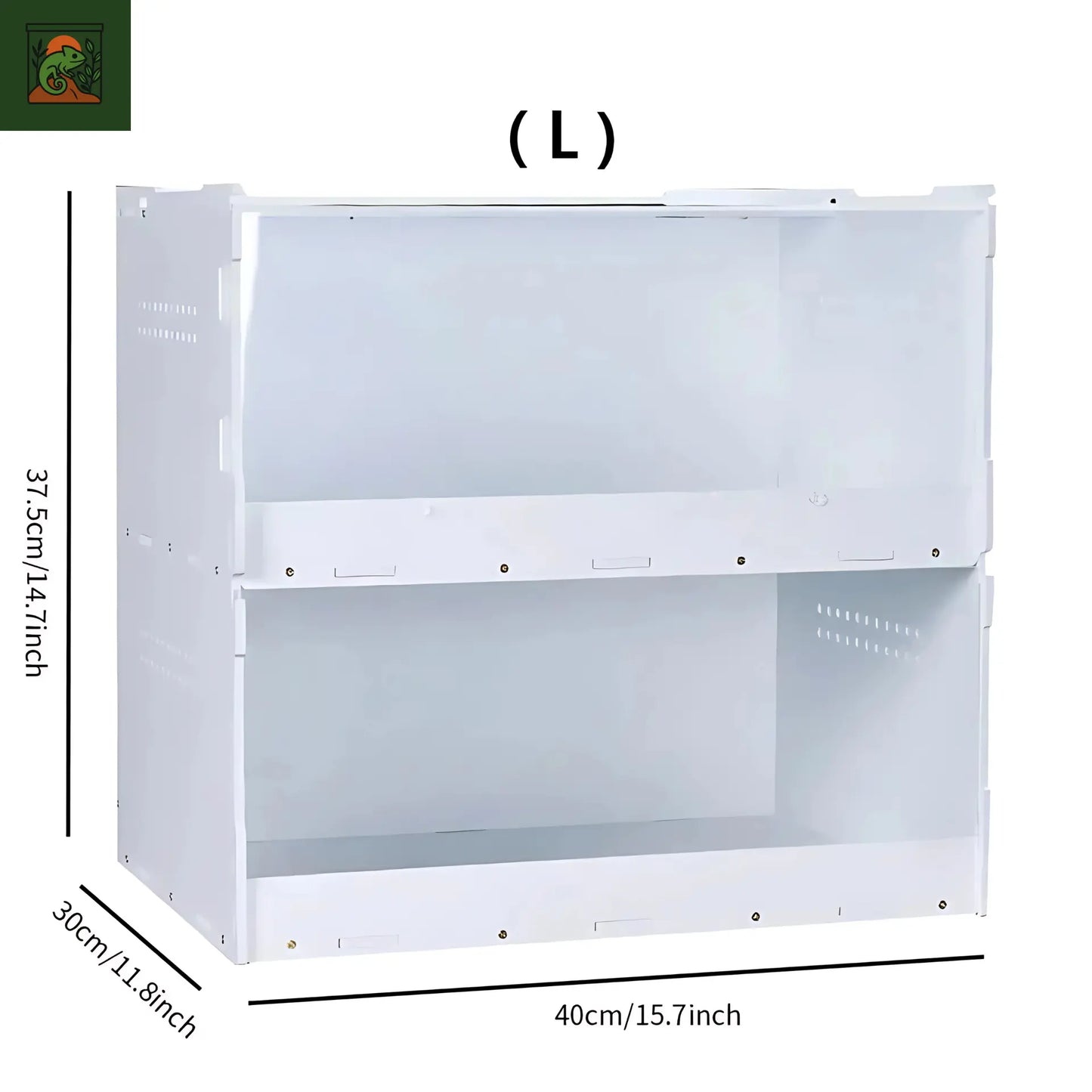 Terrarium en acrylique empilable – Habitat pratique, modulable