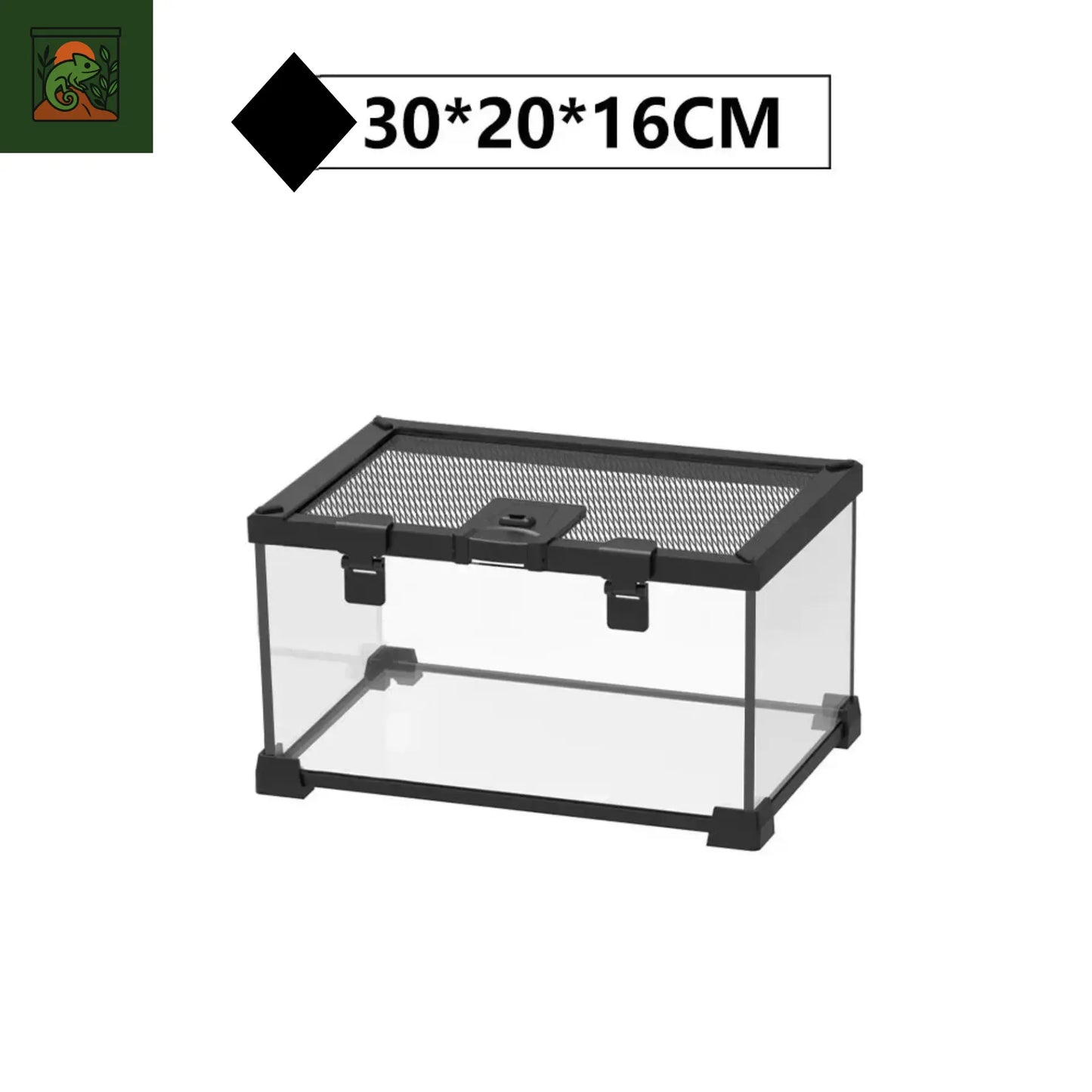 Boîte d'élevage de Reptiles en verre trempé, Cage d'alimentation pour lézards, amphibiens, Terrariums écologiques, chenil à tortues, accessoires pour Reptiles