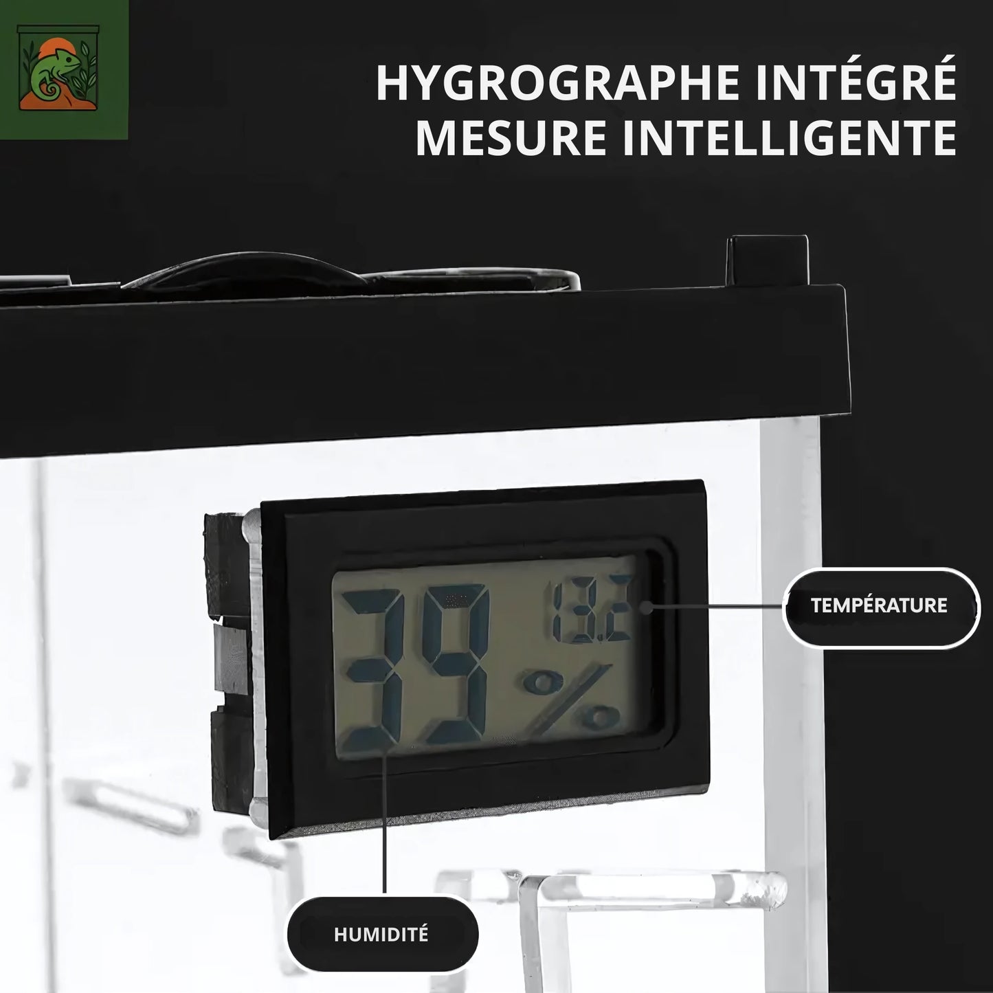 Terrariums Chauffants en Acrylique - LED intégré