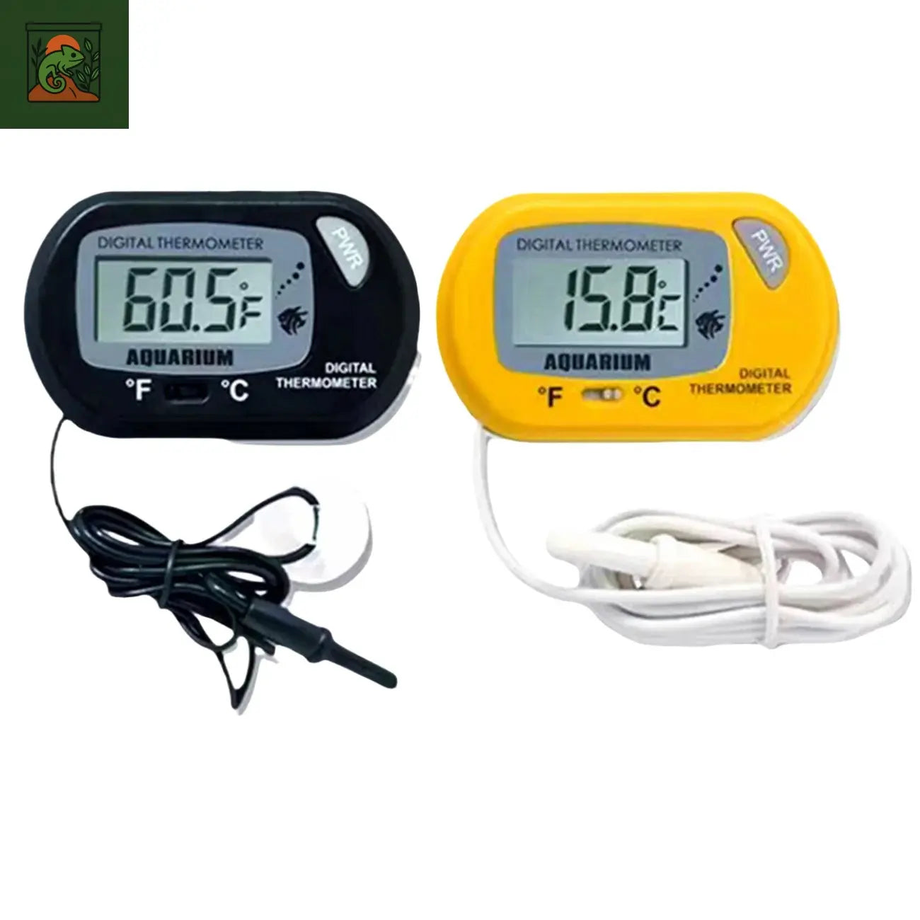 Thermomètre d'aquarium numérique avec sonde ventouse réservoir de poisson eau thermomètre électronique mesure degrés Celsius ℃