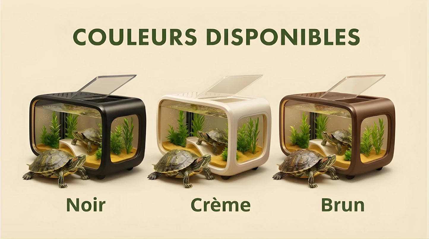 Vivarium pour tortue - Terrarium Aquatique