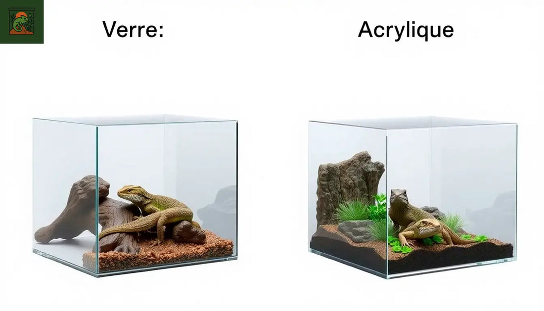 Choisir entre un terrarium en verre ou en acrylique pour vos reptiles - LeTerrarium