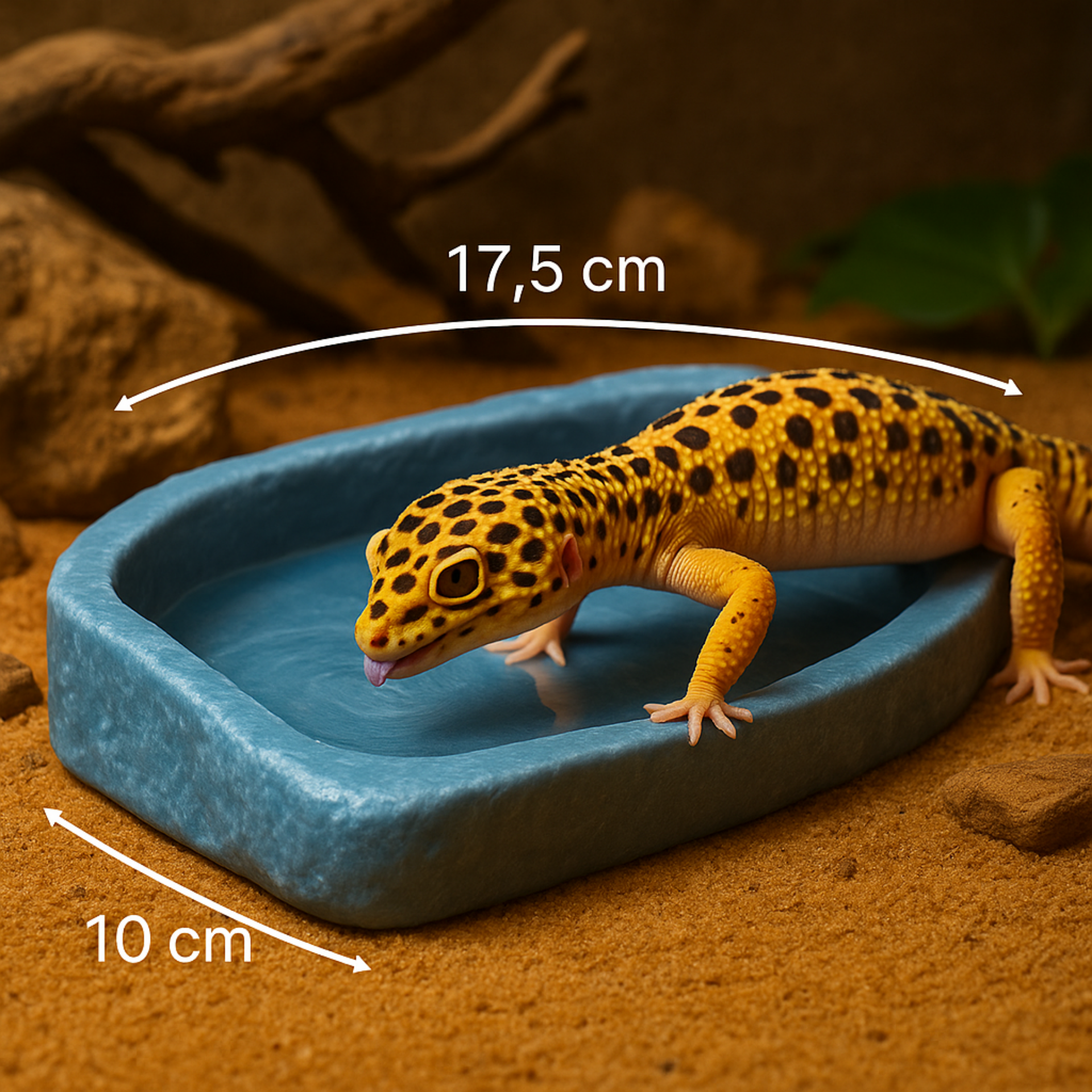 Gamelle en Résine pour Terrarium 