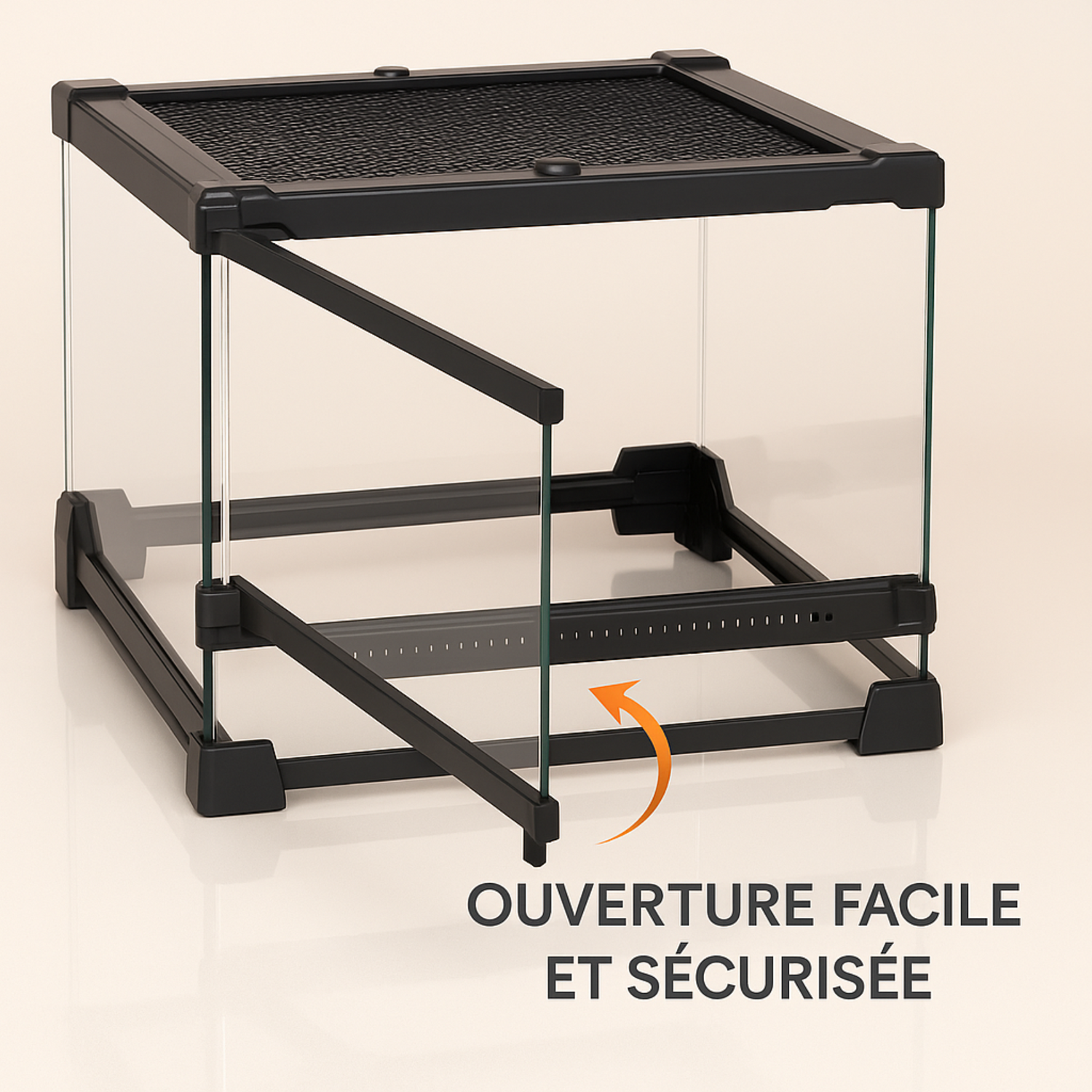 Terrarium en Verre Trempé Haute Transparence 