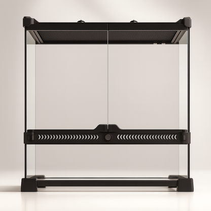 Terrarium en verre transparent 