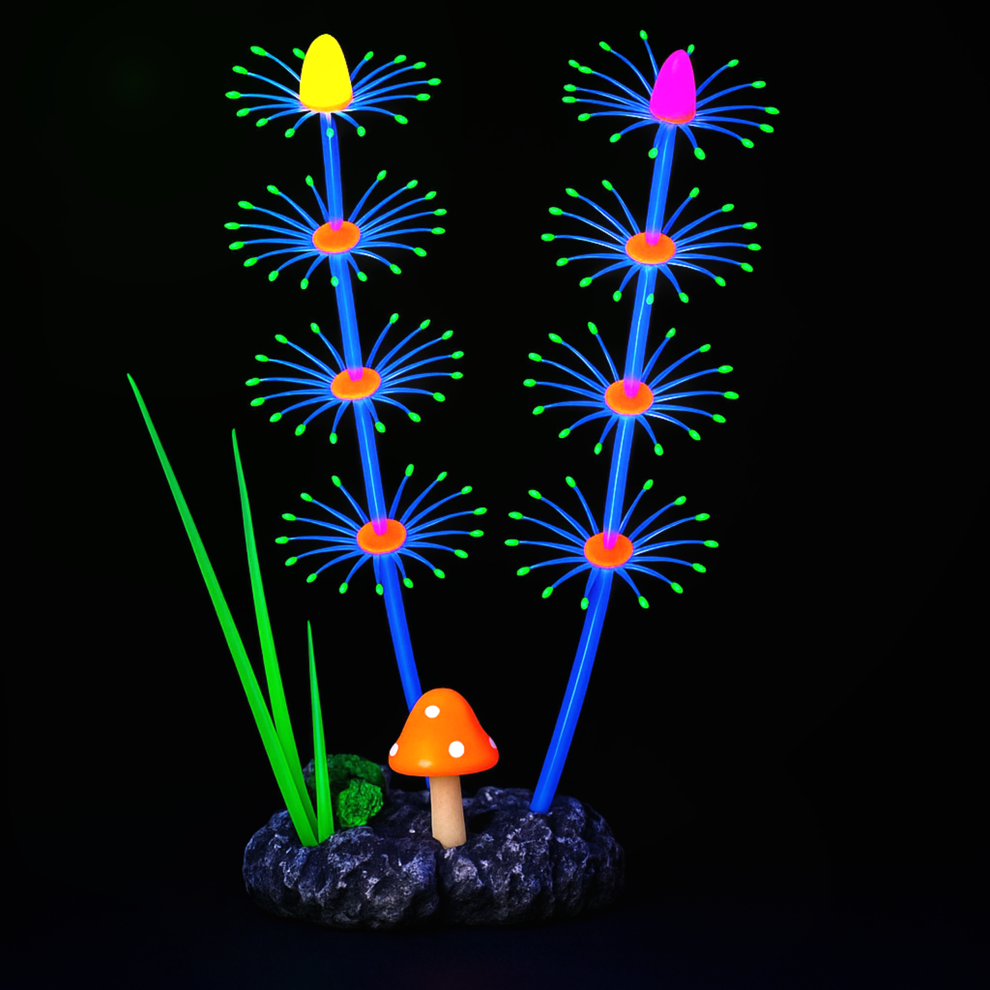 Plante Corail Fluorescente pour Terrarium 