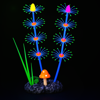 Plante Corail Fluorescente pour Terrarium 