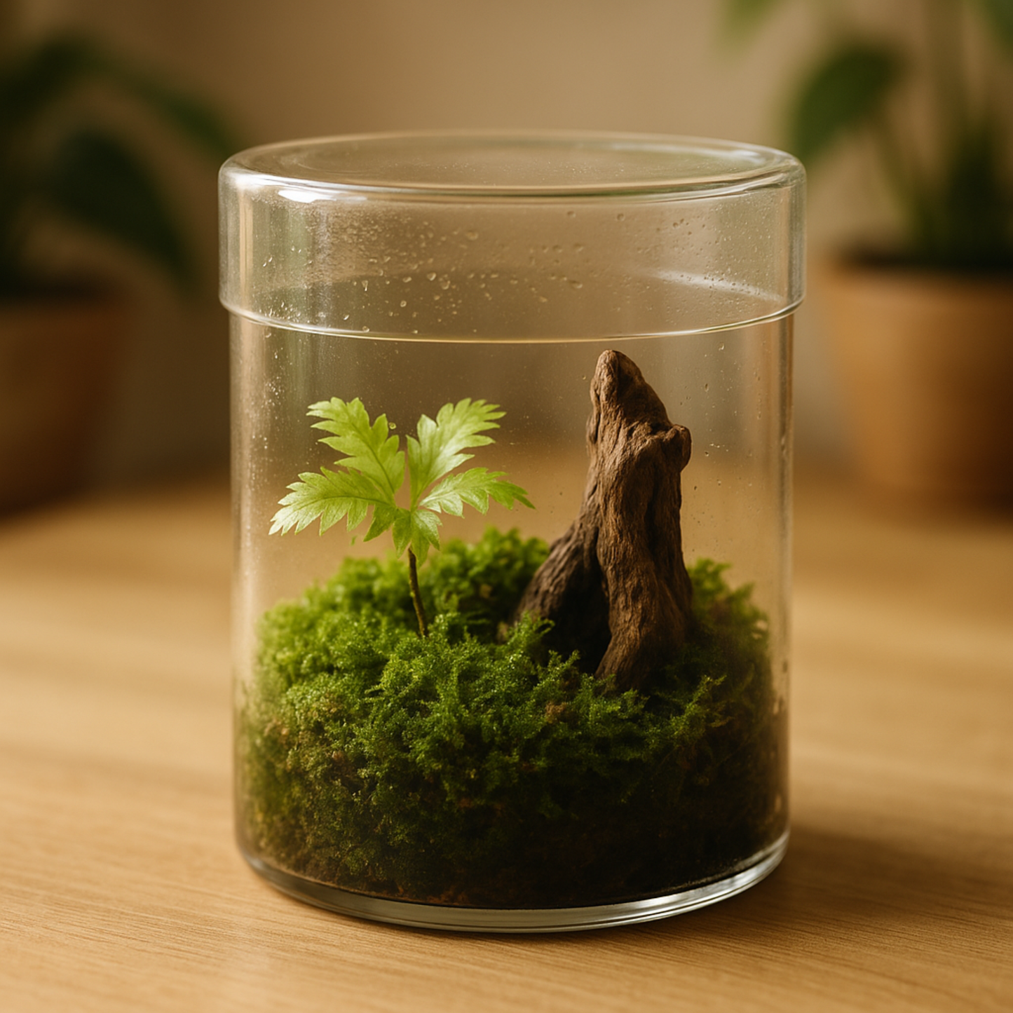 Terrarium Plante en Tube 