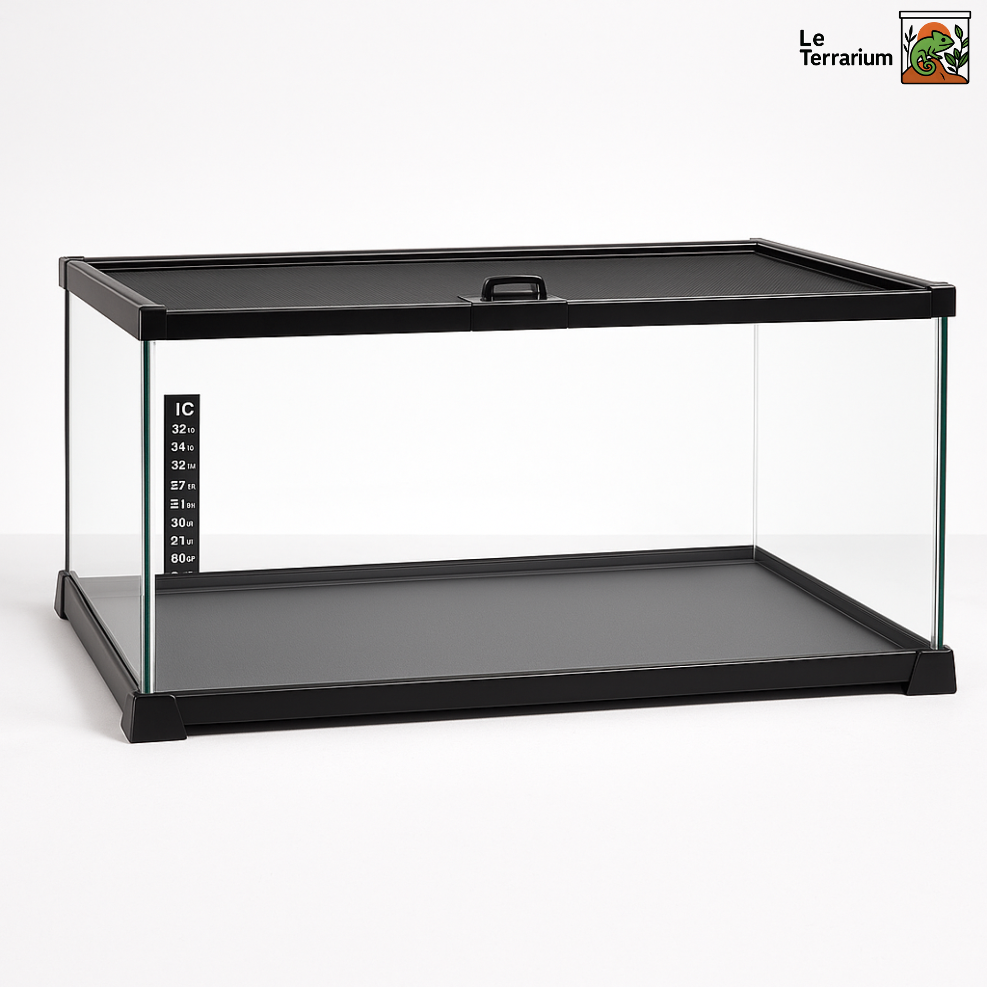 Terrarium avec Couvercle Coulissant (50 × 25 × 30 cm) 