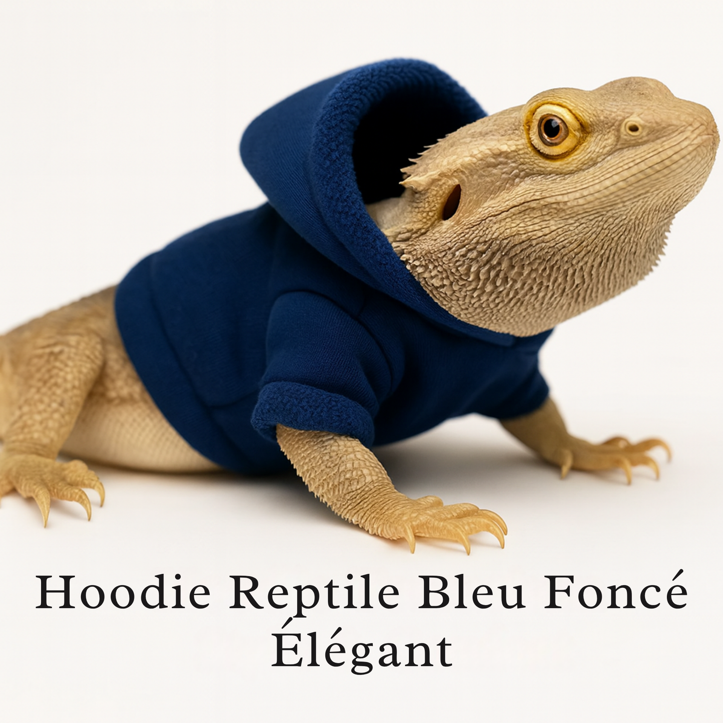 Hoodie en Flanelle pour Lézard 