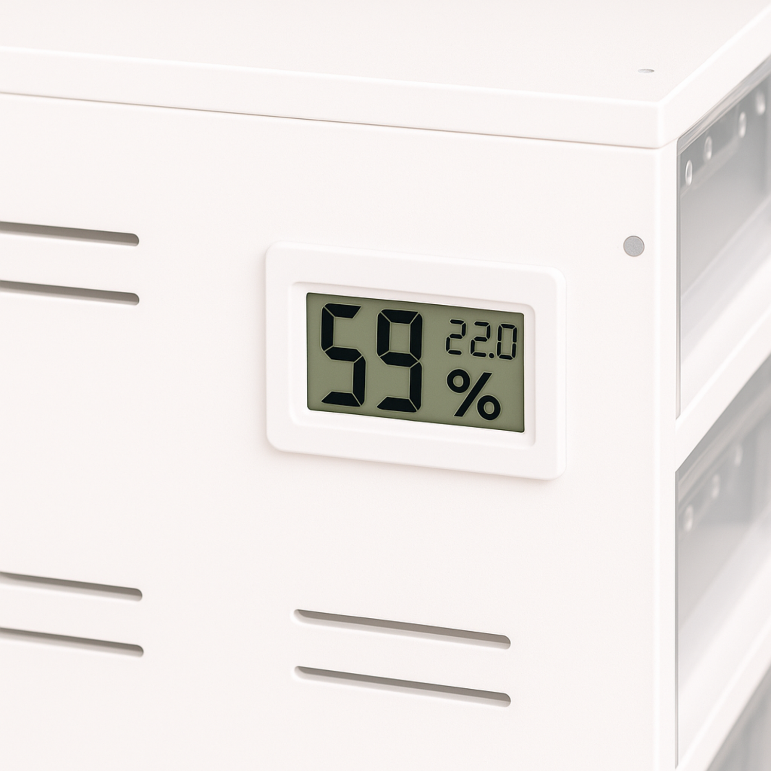 Terrarium Vertical à 4 Tiroirs avec Chauffage et Hygromètre 