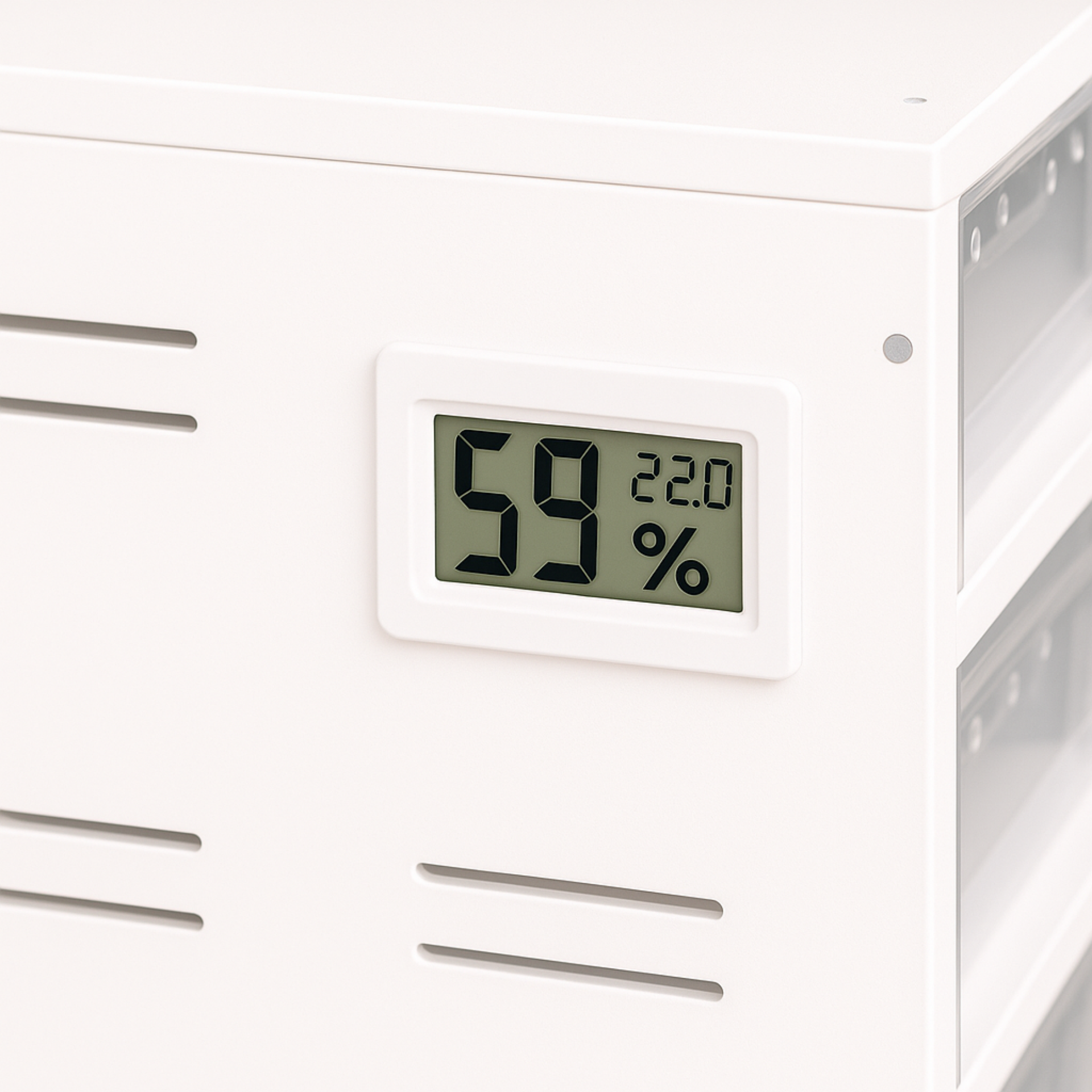 Terrarium Vertical à 4 Tiroirs avec Chauffage et Hygromètre 