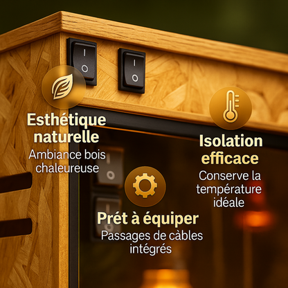 Terrarium en PVC et Bois 