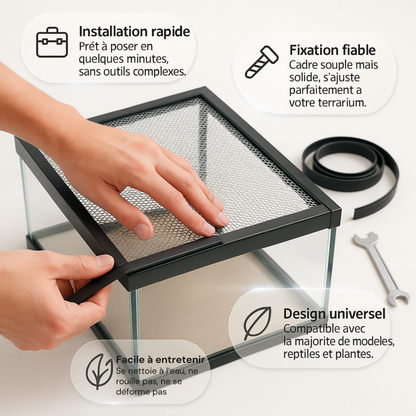 Couvercle pour Terrarium 