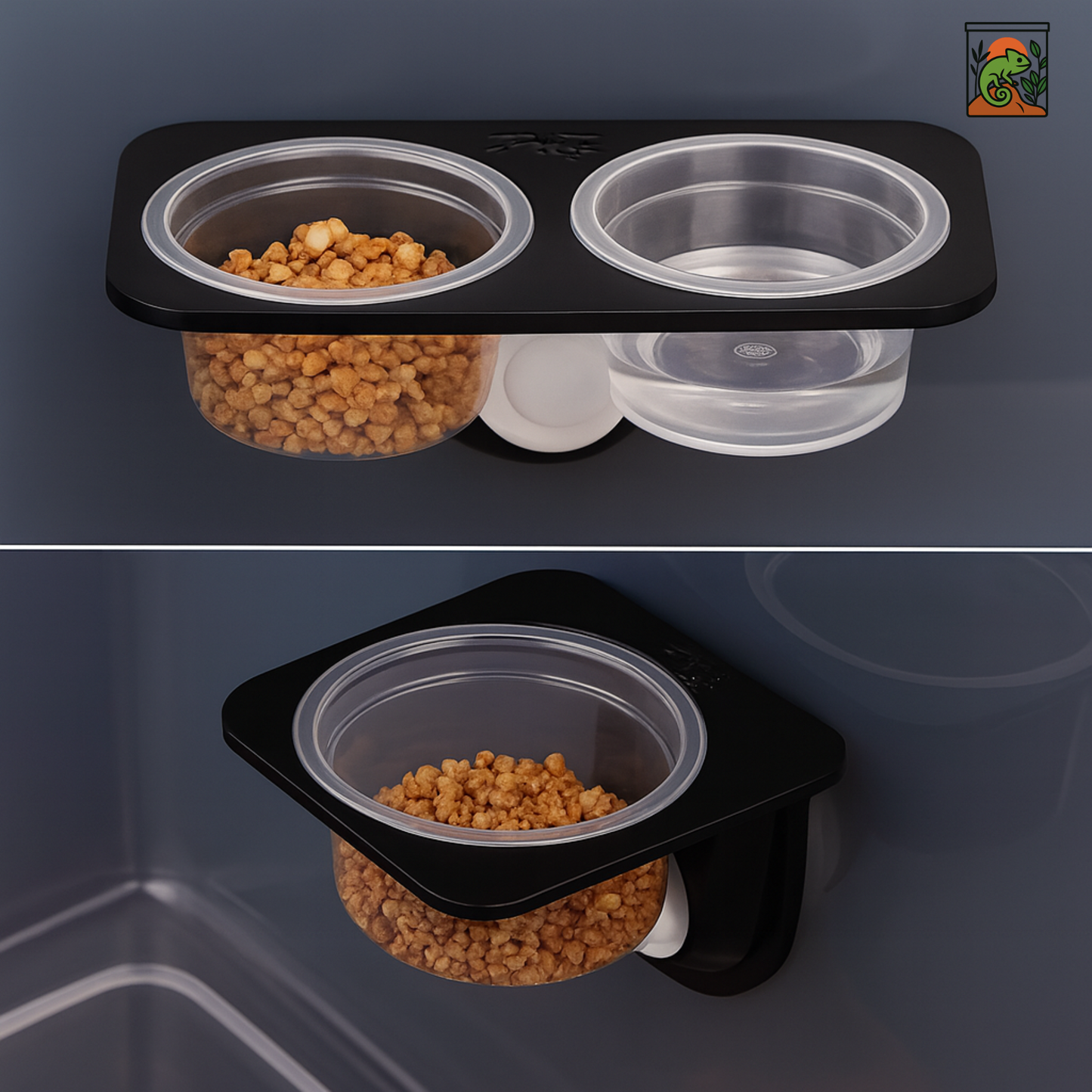 Bol de Nourriture pour Terrarium suspendu à ventouse 